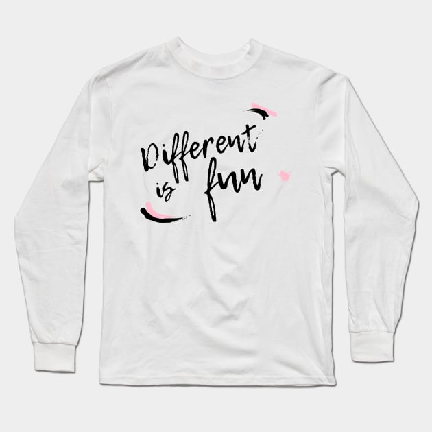 Different is fun Long Sleeve T-Shirt by TTWW Studios